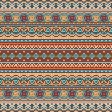 Soyut etnik çizgiler, vektör arkaplan