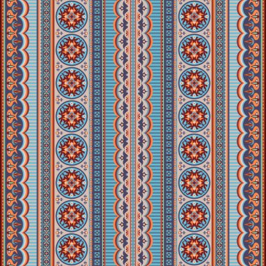 Soyut etnik çizgiler, vektör arkaplan