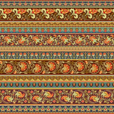 Soyut etnik çizgiler, vektör arkaplan