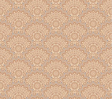 Vektör vintage el çizimi pürüzsüz desen