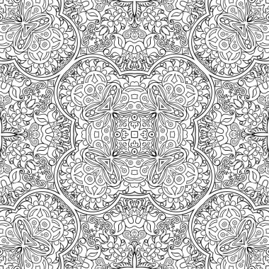 Etnik çizgiyi temsil eden el çizimi arka plan