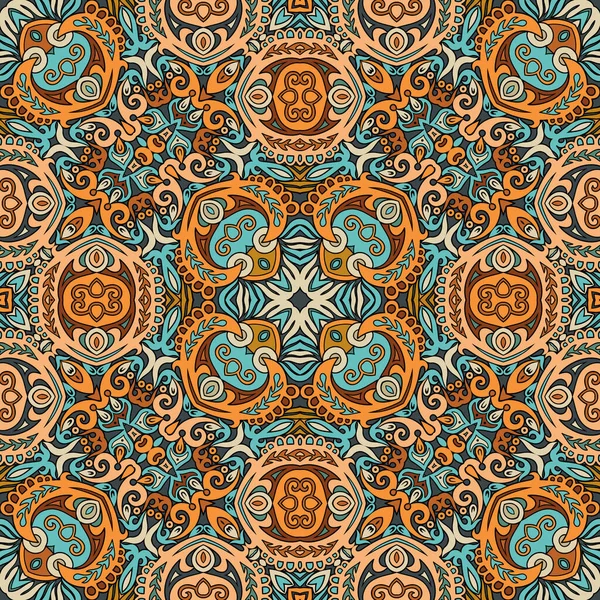 Vector de la naturaleza étnica ornamental fondo — Vector de stock