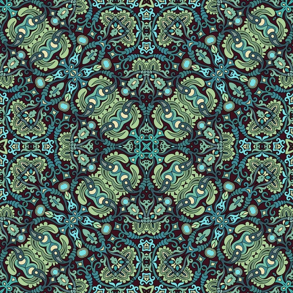 Vector de la naturaleza étnica ornamental fondo — Vector de stock