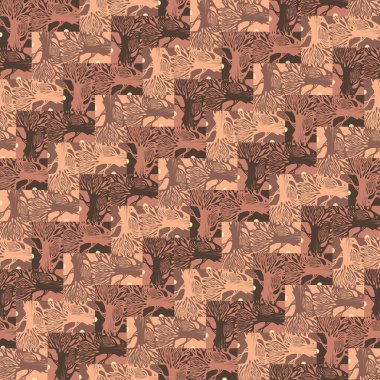 Vektör soyut grunge ögeleri Kusursuz desen