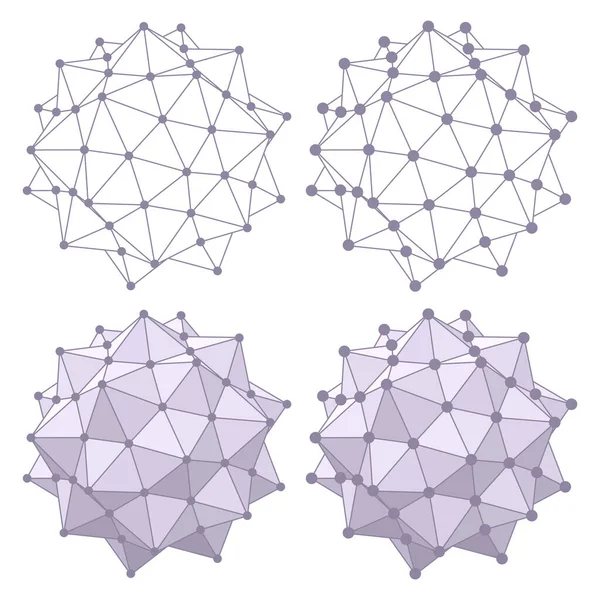 Üçgen efektli Vektör Çemberleri
