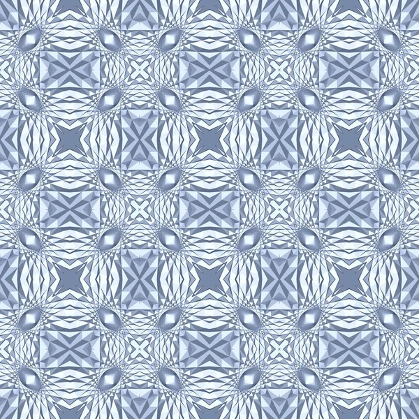 Abstract geometric futuristic seamless pattern — Stock Vector