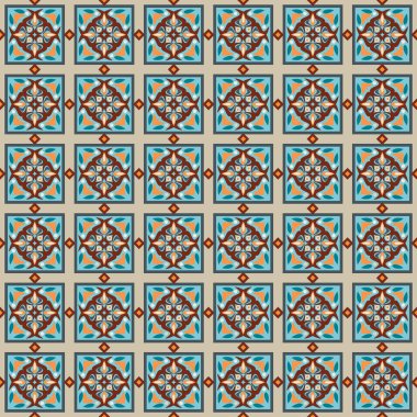 Vektör soyut yama deseni. Mozaik arkaplan