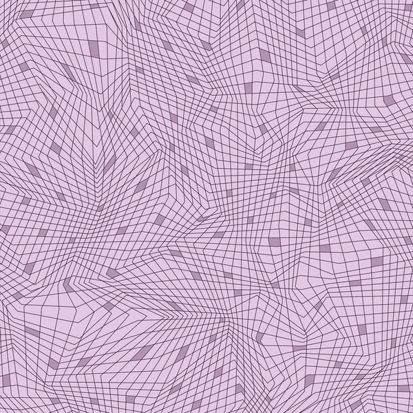 Geometrische lage polydriehoek lineair patroon — Stockvector