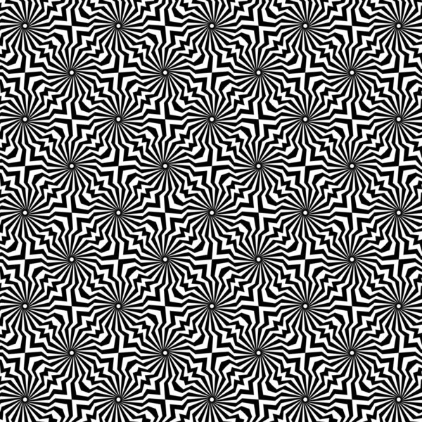 Vector geometric pattern with distortion effect