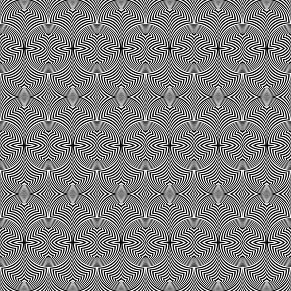 Formas geométricas vectoriales con efecto de distorsión — Archivo Imágenes Vectoriales