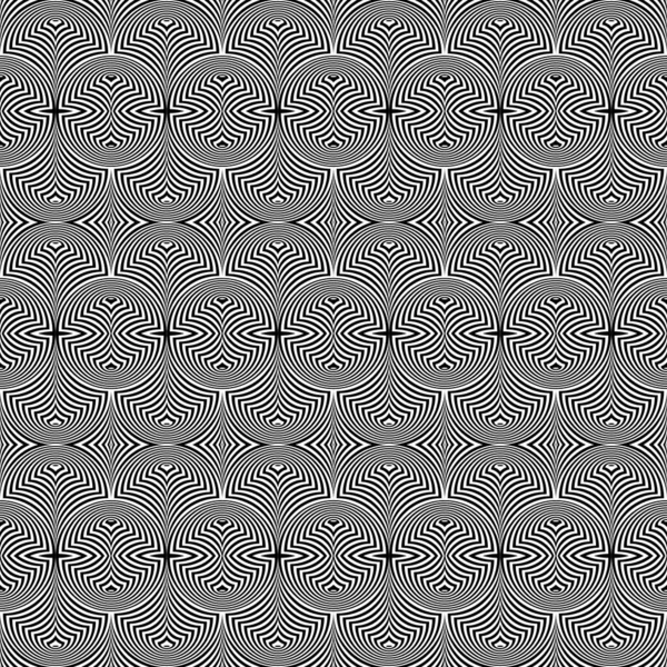 Formas geométricas vectoriales con efecto de distorsión — Vector de stock