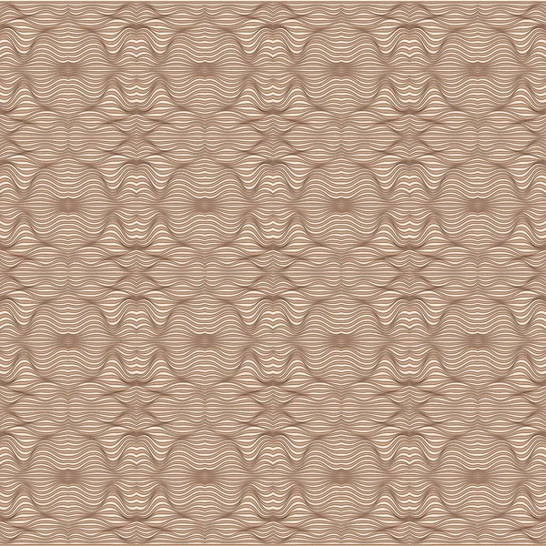 Vektor abstrakte Linie nahtlose Muster. Hintergrund mit Verzerrungseffekt. — Stockvektor
