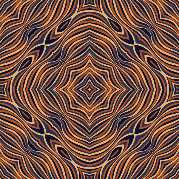 Parche ornamental vintage abstracto patrón sin costuras — Archivo Imágenes Vectoriales