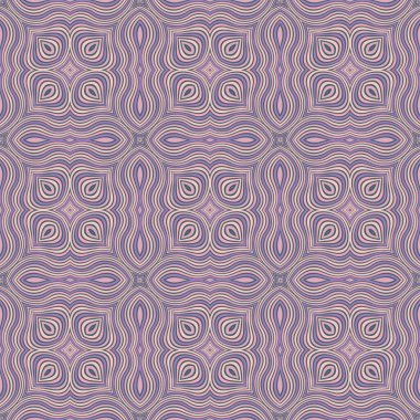 Soyut süslemeli yama pürüzsüz desen