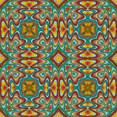 Vektör soyut çizgileri deseni. Dalga arkaplanı