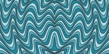 Vektör soyut dalga çizgileri arka plan