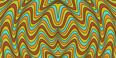 Vektör soyut dalga çizgileri arka plan