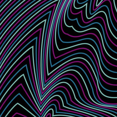 Vektör soyut dalga çizgileri arka plan