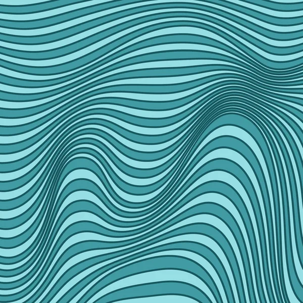 Vector ondas abstractas líneas de fondo — Vector de stock