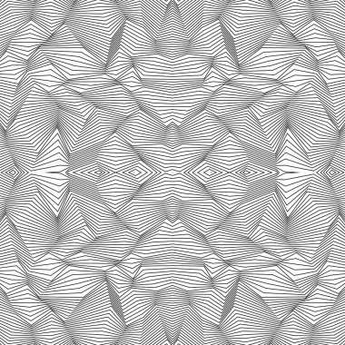 Vektör soyut çizgileri deseni. Dalga arkaplanı