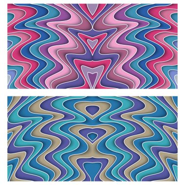 Vektör çizgisi yatay arkaplan çizgileri