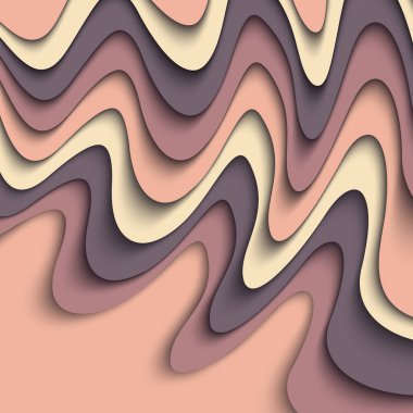 Vektör kağıdı modern arkaplanı keser.