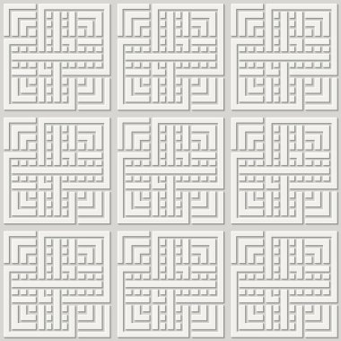 Vektör kağıdı geometrik modern arkaplanı kesti.