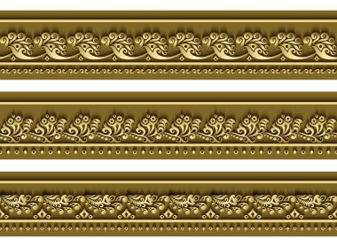 Modern vektör süsleme arkaplanı ayarlandı