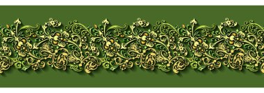 Modern hacimli süslemeli arkaplan.