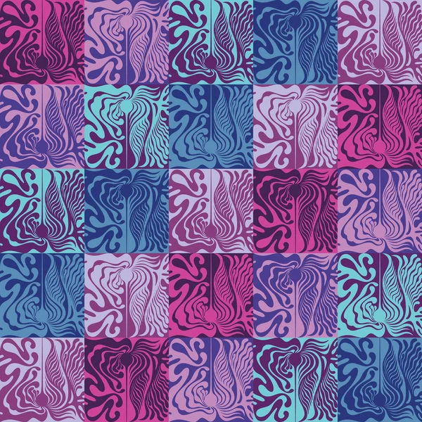 Éléments grunge abstraits vectoriels Modèle sans couture — Image vectorielle