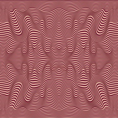 Vektör soyut dalga çizgileri arka plan