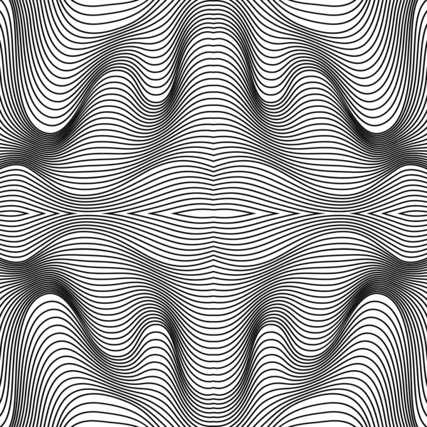 Векторний візерунок абстрактних ліній. фон хвиль — стоковий вектор