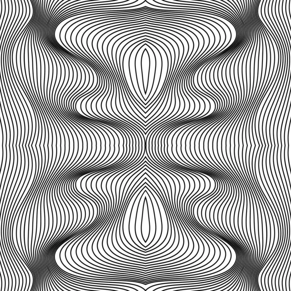 Векторний візерунок абстрактних ліній. фон хвиль — стоковий вектор