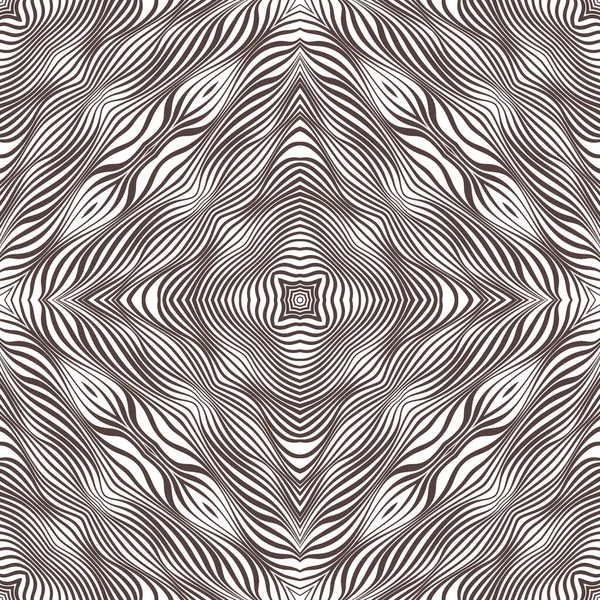 Patrón de líneas abstractas vectoriales. Fondo de ondas — Vector de stock