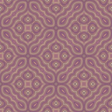 Soyut süslemeli yama pürüzsüz desen