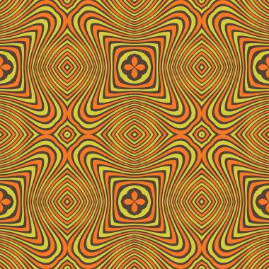 Soyut süslemeli yama pürüzsüz desen