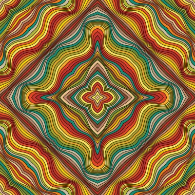 Vektör soyut çizgileri deseni. Dalga arkaplanı