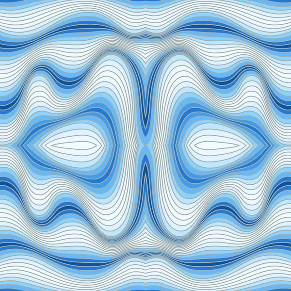 Vektor abstrakte Wellen Linien Hintergrund — Stockvektor