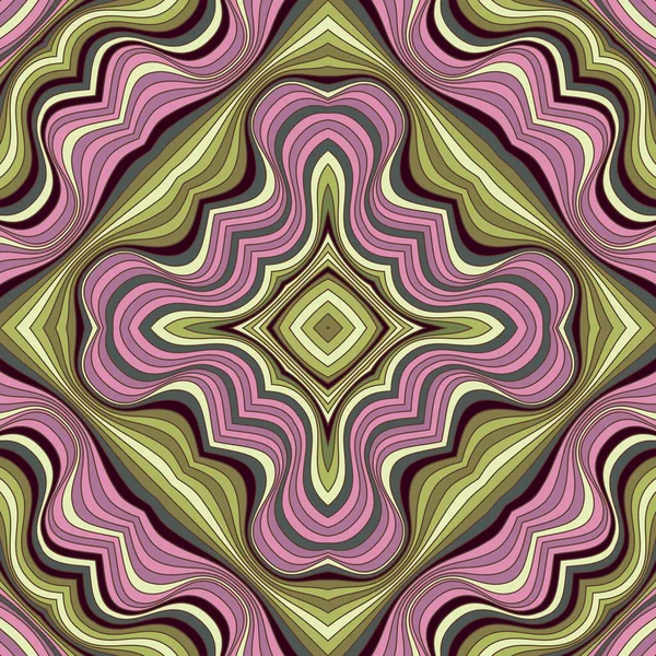 Patrón de líneas abstractas vectoriales. Fondo de ondas — Vector de stock