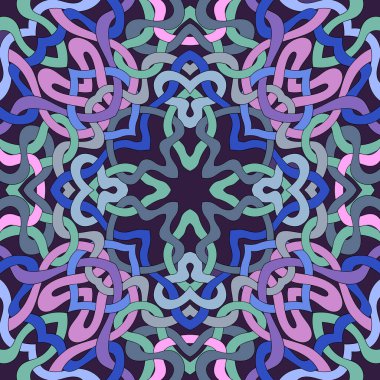 Vektör soyut kalıbı. Halat arkaplanı