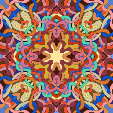 Vektör soyut kalıbı. Halat arkaplanı