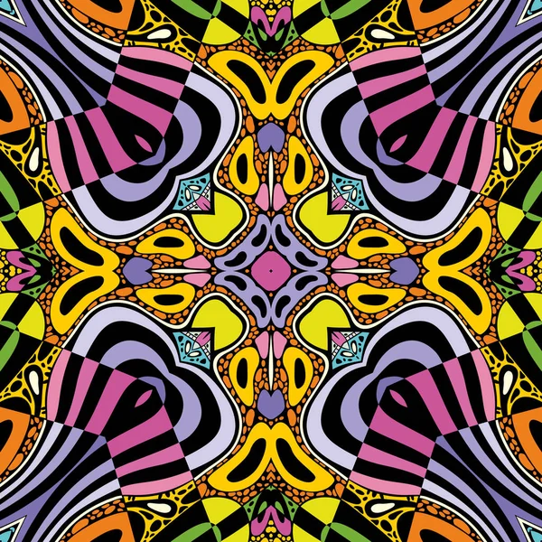 Vector abstract modern cartoon seamless pattern