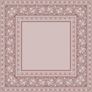 Vektör soyut dekoratif etnik süsleme