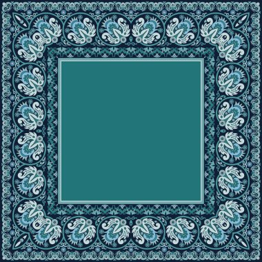 Vektör soyut dekoratif etnik süsleme