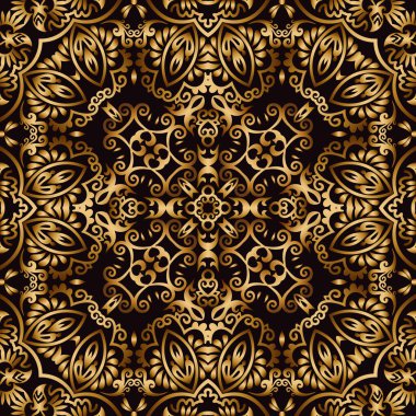 Vektör soyut etnik süsleme arkaplanı