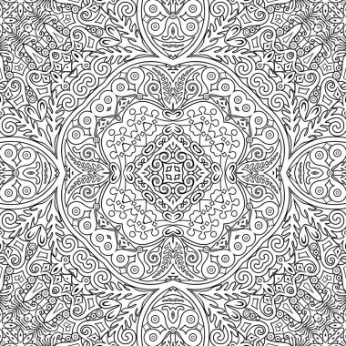 Etnik çizgiyi temsil eden el çizimi arka plan