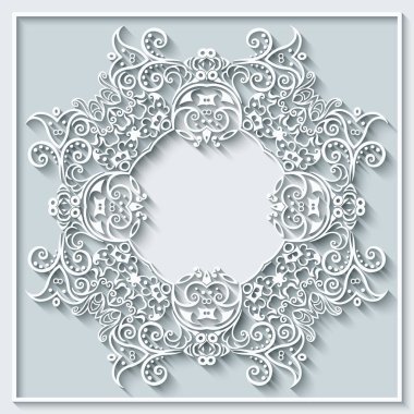 Çiçekli el çizimi vektör kenarı. Çerçeve tasarımı.