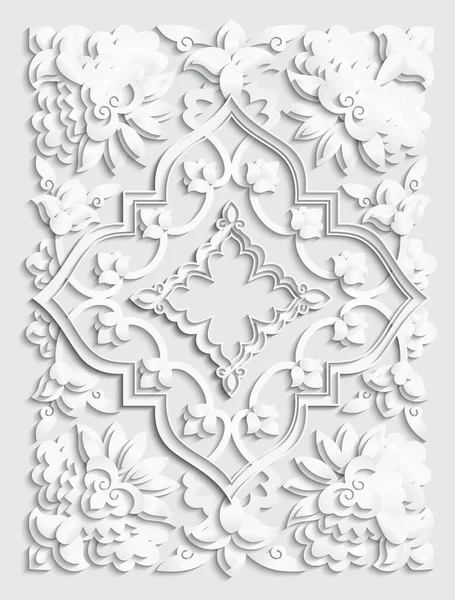 ベクトル抽象装飾自然ヴィンテージカード. — ストックベクタ