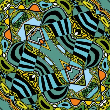 Vektör modern karikatür el çizimi arka plan