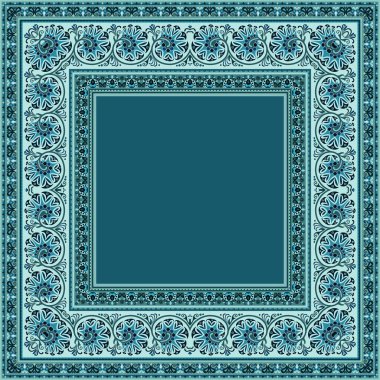 Vektör soyut dekoratif etnik süsleme